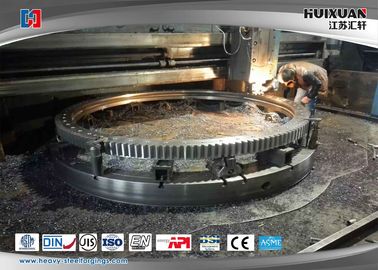 Industrieller genauer Stahlschmieden-Herumdrehenlager 5000mm CNC-Ring Rolls