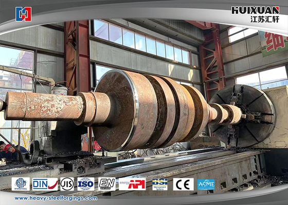 Stromgenerator Rotor Schmieden mit Rillen Wärmestabilitätsprüfung
