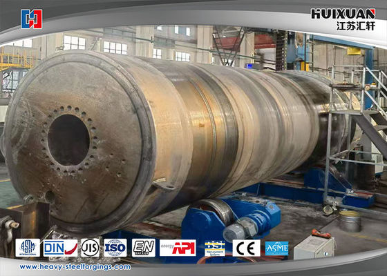 Stahllegierung, Edelstahl geschmiedet, Maschinengestalteter Hydraulikölzylinder mit großem Durchmesser