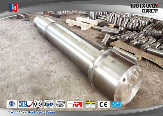 Alloy Steel Transmission pinion shaft Forging 4000T Open Die Hydropress