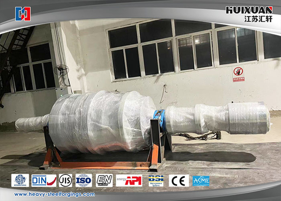 Stromgenerator Rotor Schmieden mit Rillen Wärmestabilitätsprüfung
